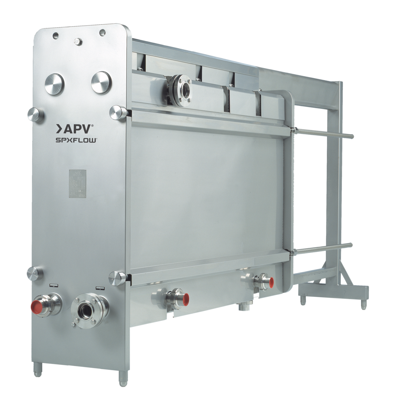 Image of one APV Heat Exchanger with transparent background