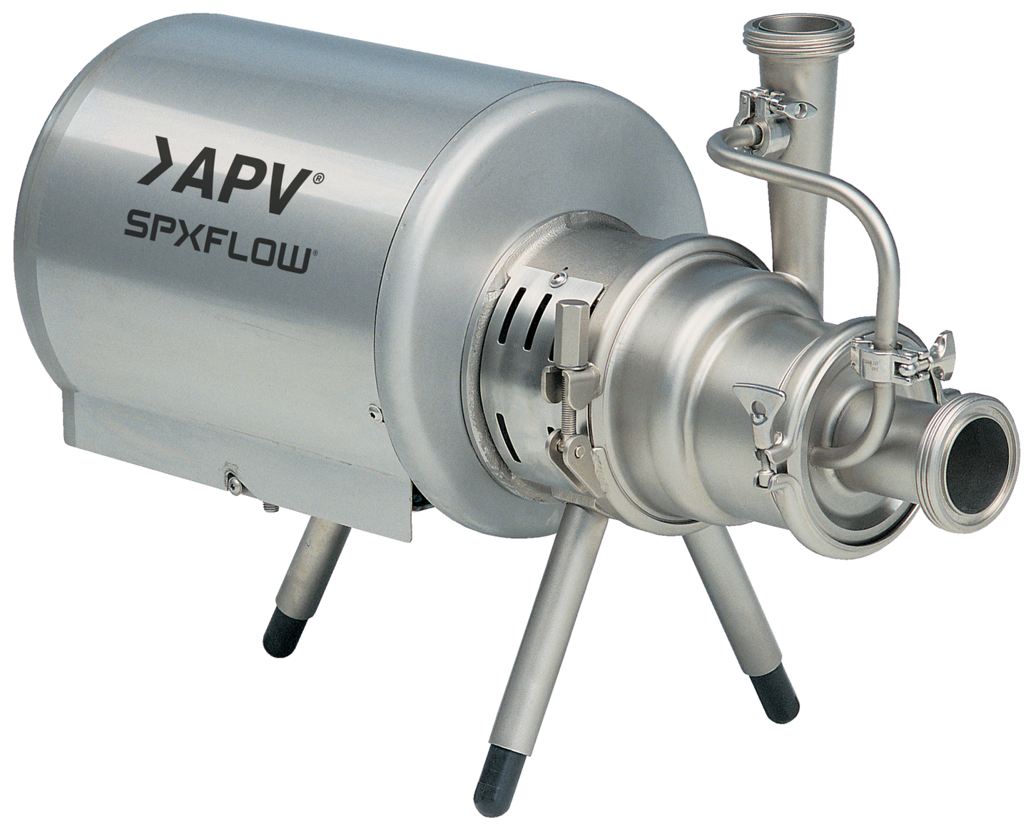 WSPlus APV Centrifugal Pump on Transparent Background
