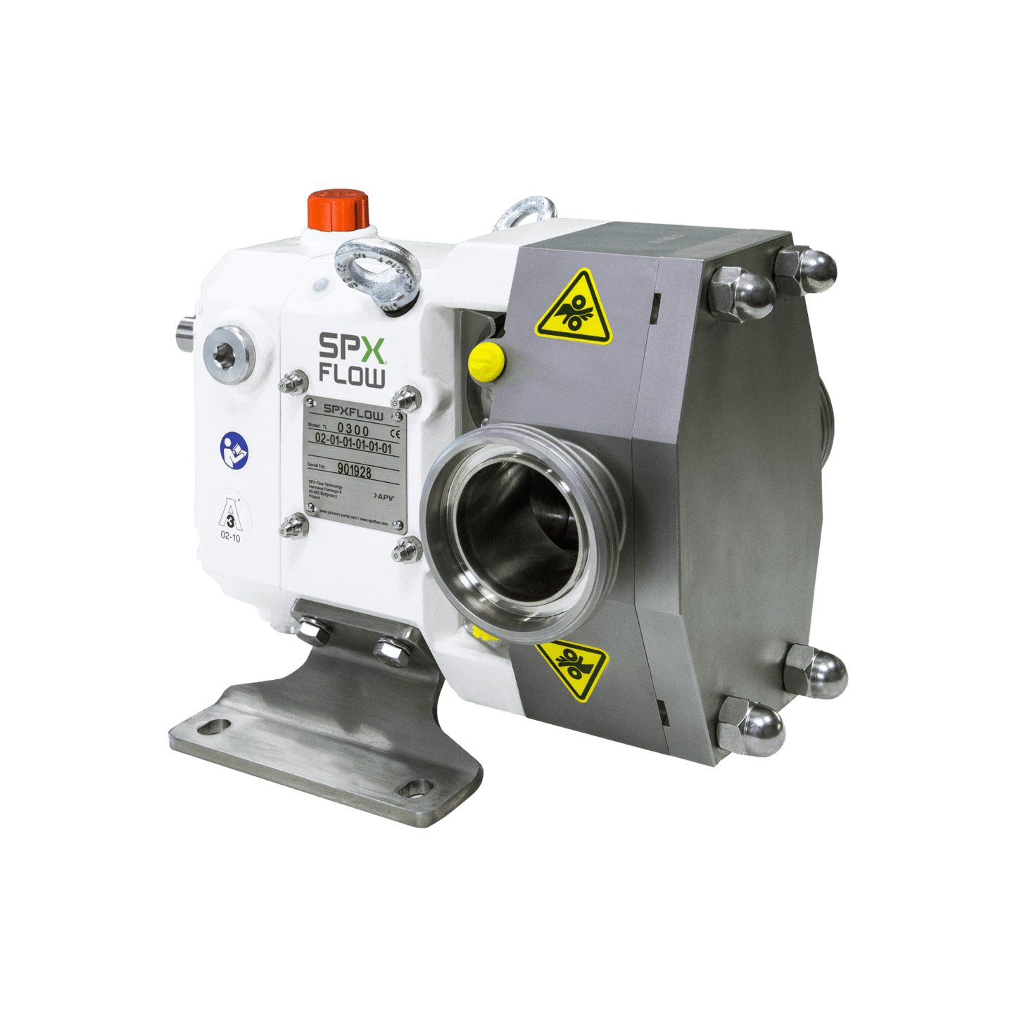 SPXFlow APV HL Pump on Transparent Background