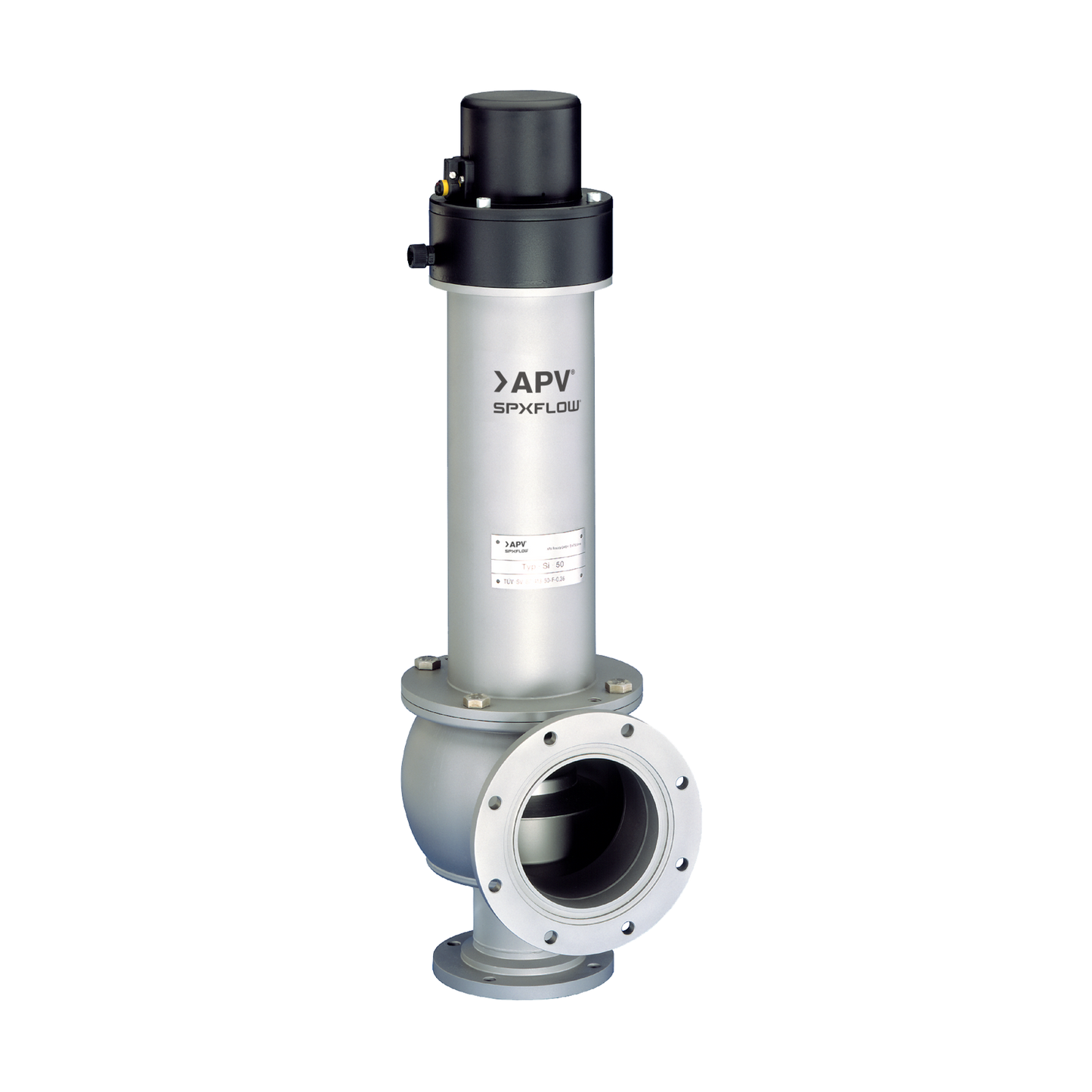 SPXFlow APV SI2 Safety Valve on Transparent Background