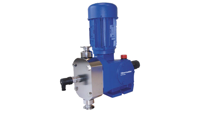 SPXFlow Bran+Luebbe ProCam ProCam Hygienic Metering Pump on Transparent Background