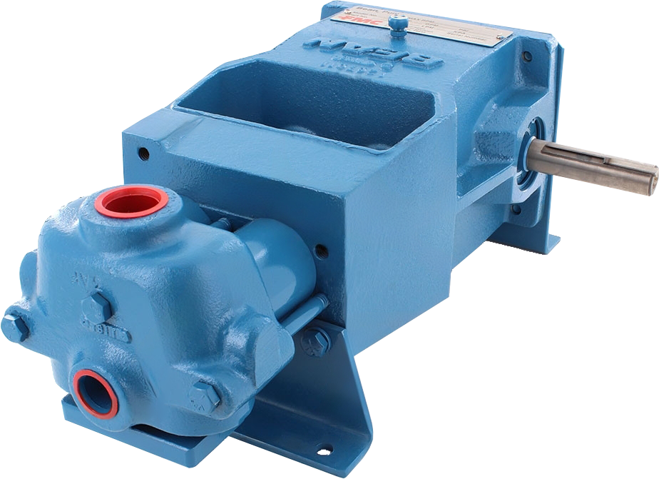 TechnipFMC I04 Series FMC Piston Bean Pump on Transparent Background
