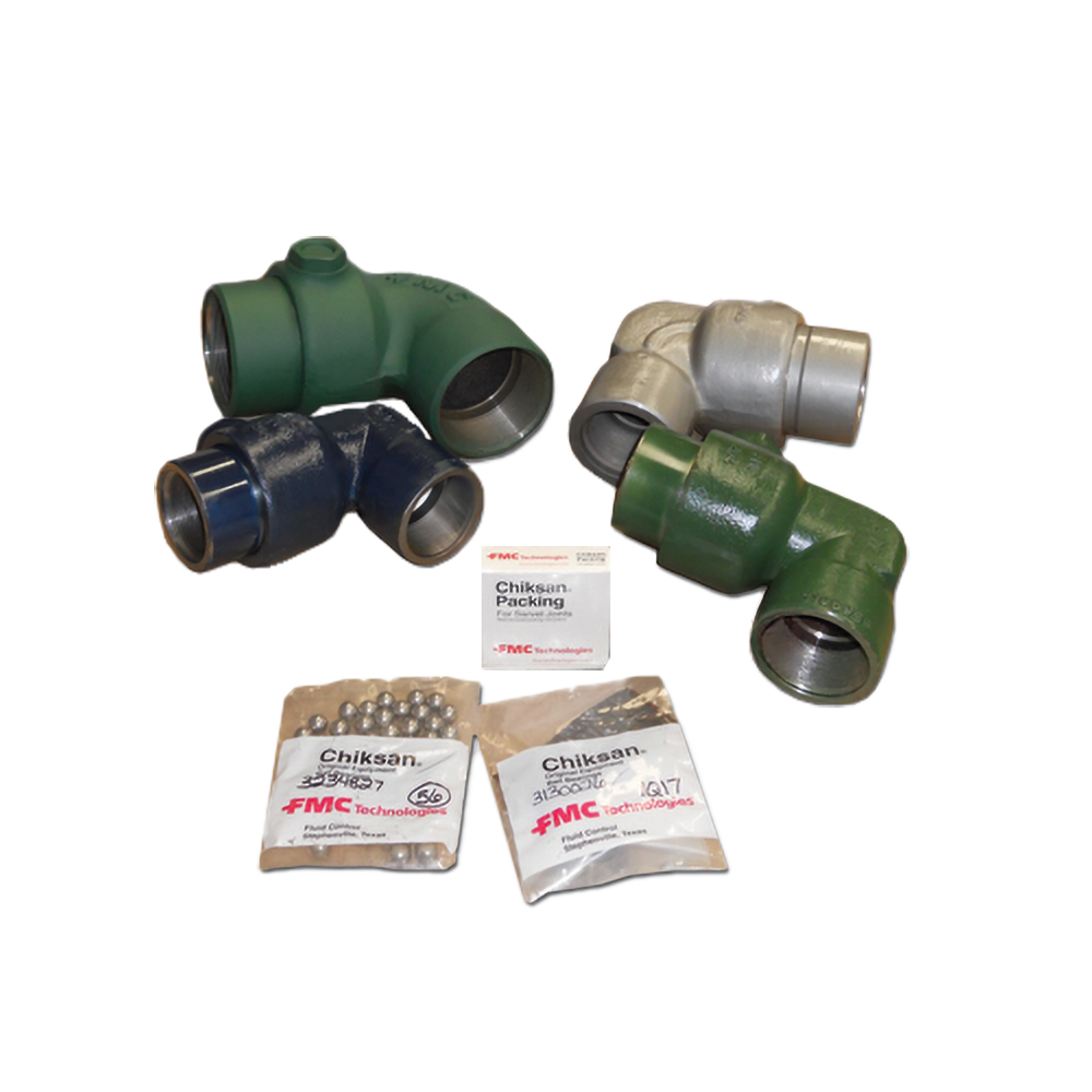 TechnipFMC Flowline Product Catalogue - image with original products in green and silver