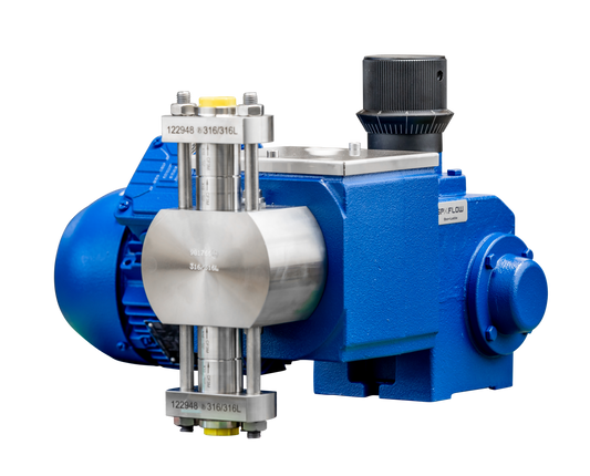 SPXFlow Bran-Luebbe Novados metering pump on Transparent Background