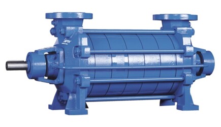 SPXFlow Johnson MCH MCV Centrifugal Pump on White Background