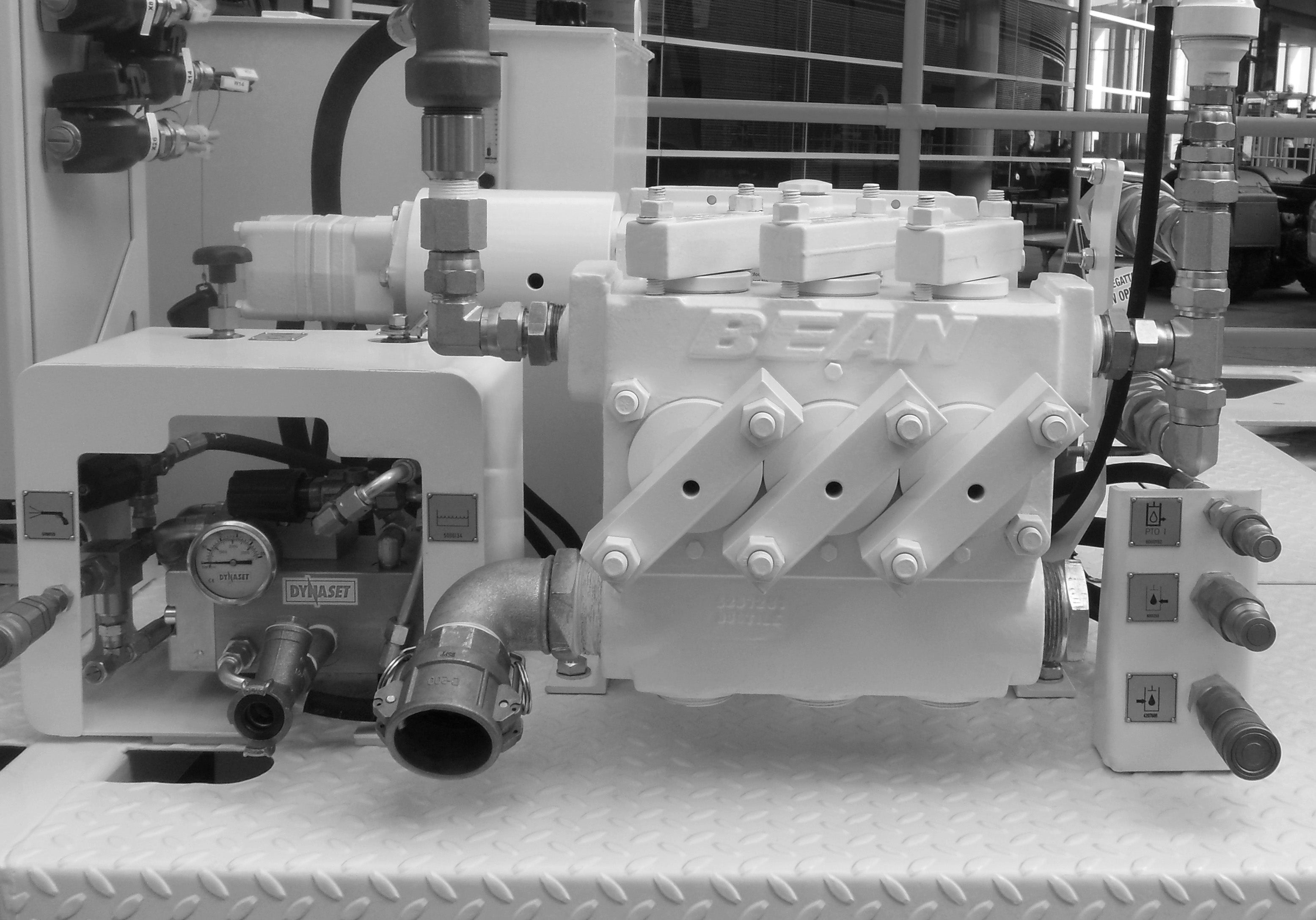 Superior Pump Technologies Hero Image for Home Page: FMC Pump in Grey Colour