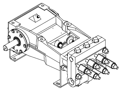 TechnipFMC M06 Series Drawing on White Background